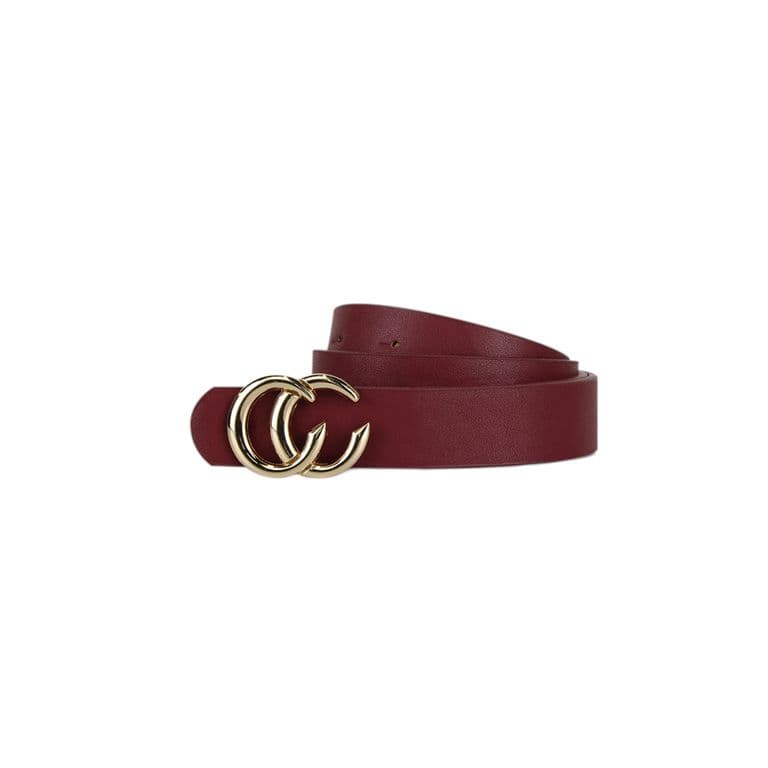 Cinturon mujer Amadora burdeo Paris Burdeos TALLA UNICA