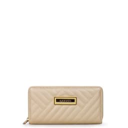 Billetera de mujer Ava beige Paris Beige S