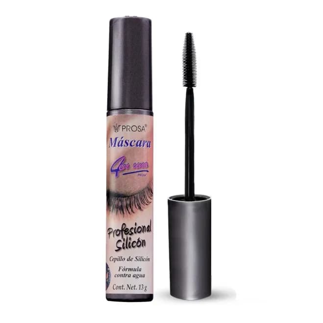 Mascara de Pestanas Profesional Silicon Waterproof Prosa
