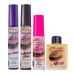 Pack Mascaras de Pestanas Cejas + Aceite Fortalecedor Prosa