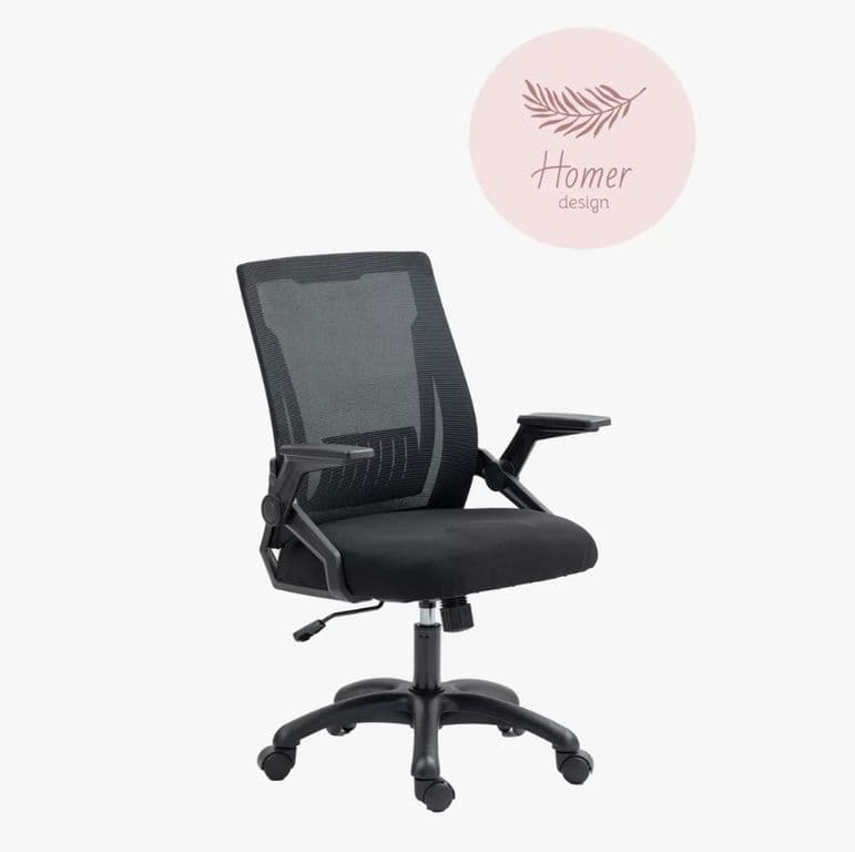Silla De Oficina Color Negro Escritorio Con Asiento De Memoria