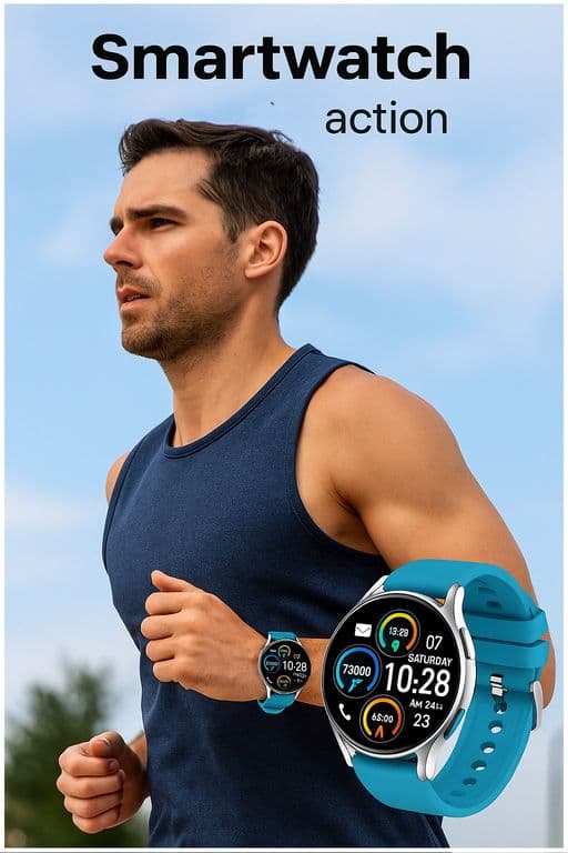 Reloj Inteligente S37 Llamadas Bluetooth Compatible con iOS y Android Salud y Deporte