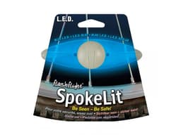 Luz para bicicleta azul