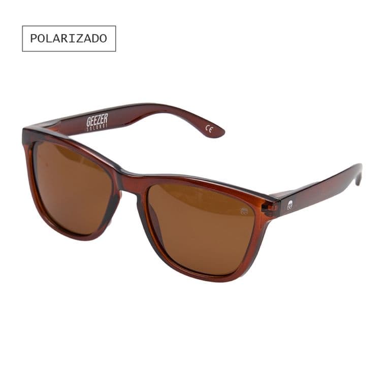 Lentes de Sol Geezer Desert Polarizado Filtro UV400 Cafe TALLA UNICA