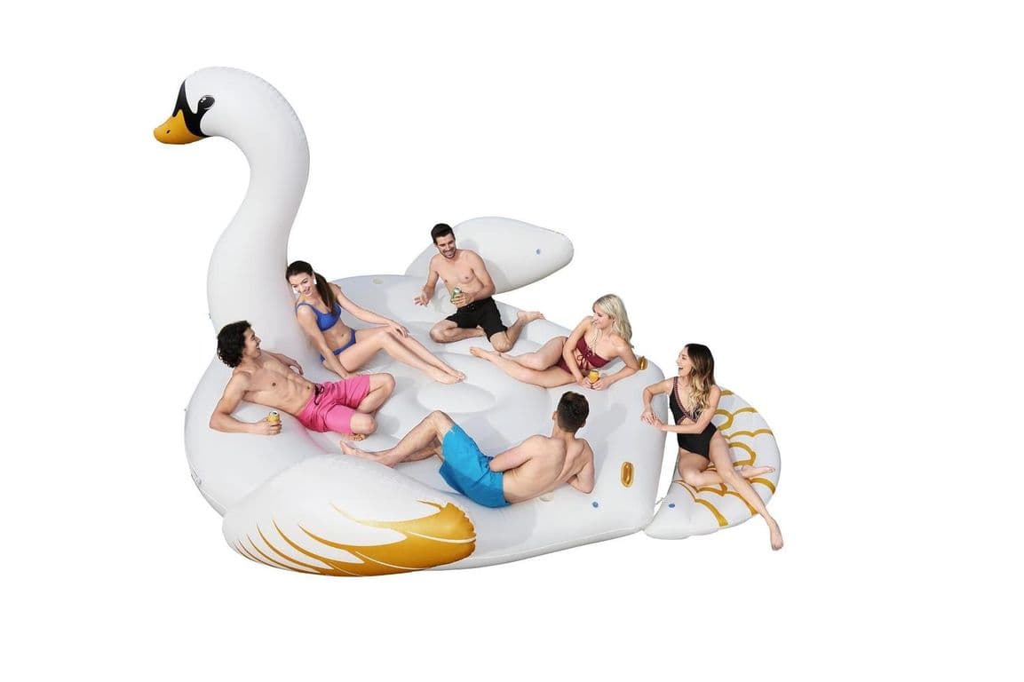 Flotador Gigante Cisne 429X330Cm