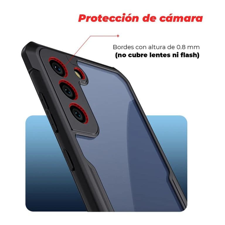 Carcasa Compatible con Samsung S23 Plus Militar Grade Reforzada X Antigolpes