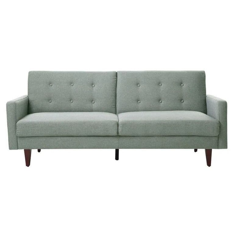 Futon Violet 3 Cuerpos Tela Verde ...