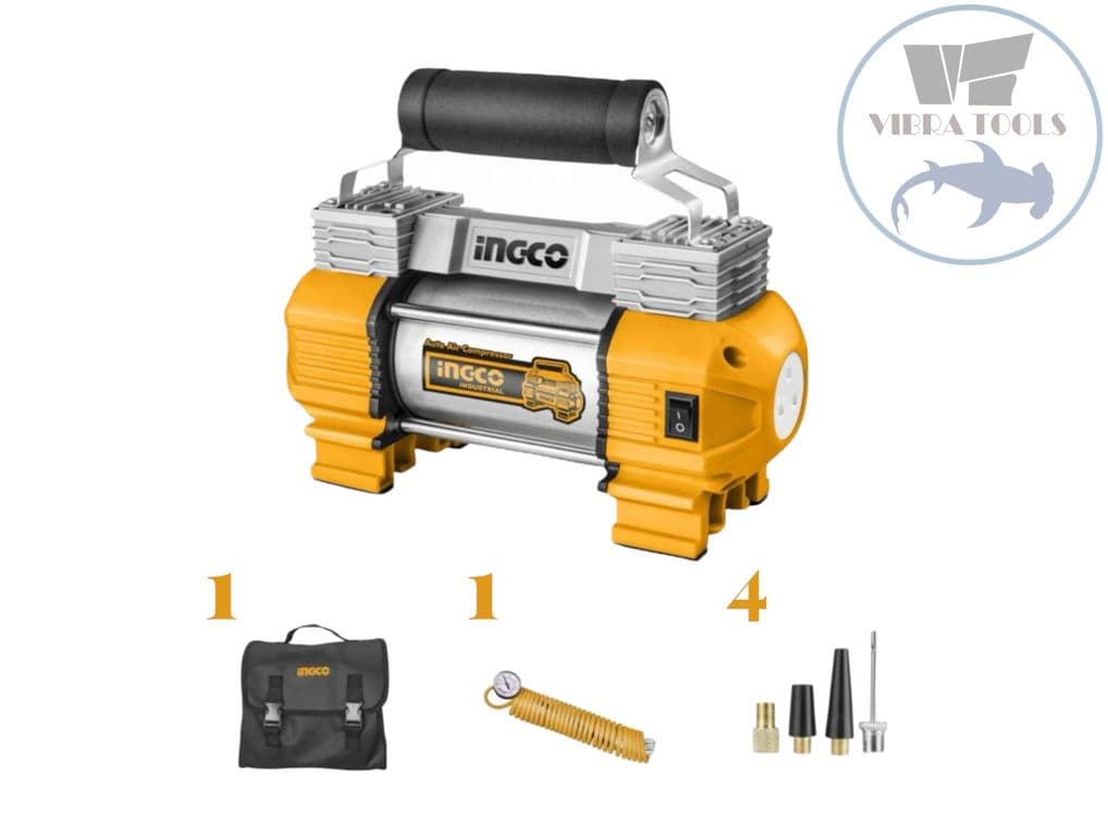 Compresor De Aire Para Auto 13,5 V 120 Psi 18 A + 5 Ac