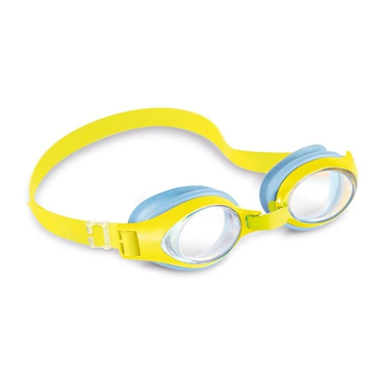 Lentes de Agua Nino Anteojos Natacion Junior Goggles Amarillo