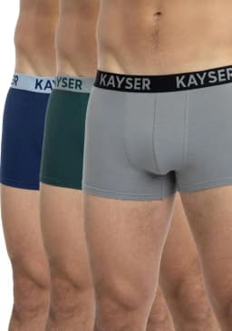 Pack 3x boxer corto algodon P393.05-SUR KAYSER. Multicolor S