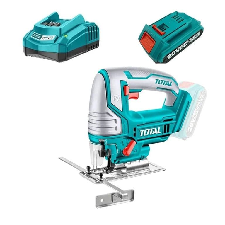 Sierra Caladora Inalambrica 20v C5 Hojas Cargador bateria 2ah