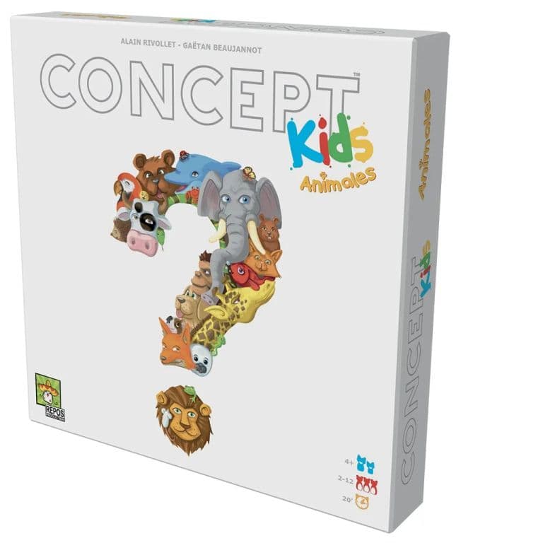 Concept Kids Animales - Juego de Mesa - Espanol...