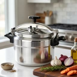 Olla a Presion Aluminio 12 Litros Comprezzo
