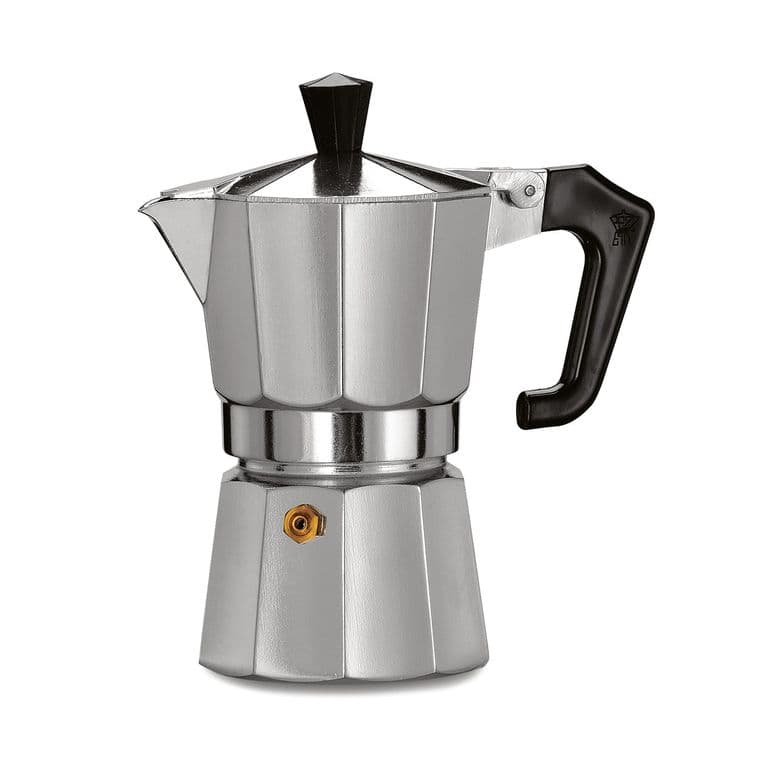 Cafetera Italexpress Alum.3 Tazas Plateada