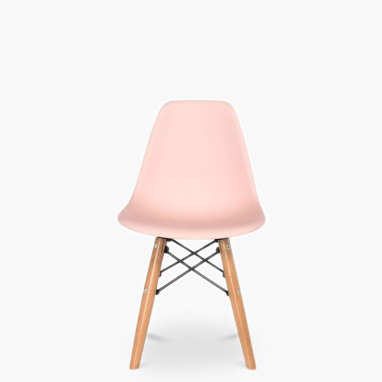 Silla Ninos Eames DSW Rosado claro