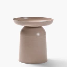 Mesa Lateral Metalica Otelo Taupe Form
