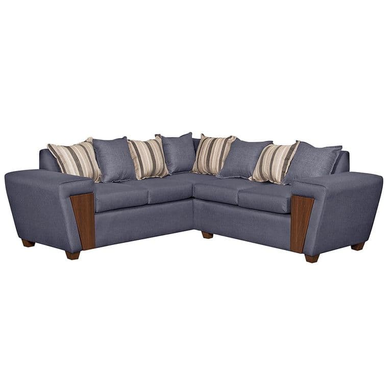 SOFA SECCIONAL 5 CUERPOS CRETA GRIS LINO