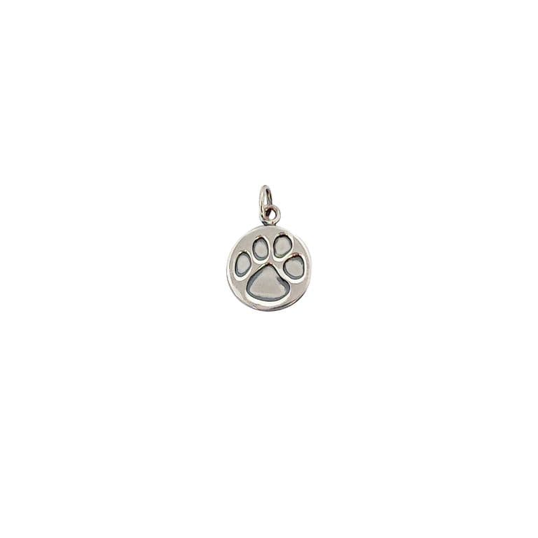 Colgante Huella Redondo Plata Fina 925 Plateado TALLA UNICA