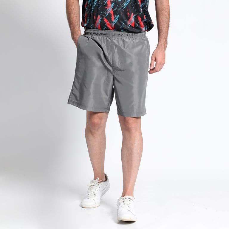 Short Deportivo Gris Oscuro L