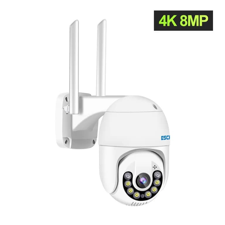 Camara de Seguridad Exterior 8MP 4K UHDV H265 QF800