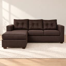 Sofa Seccional Intercambiable Richter Chocolate 3 Cuerpos