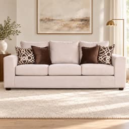 Sofa Kenia 3c Felpa Beige