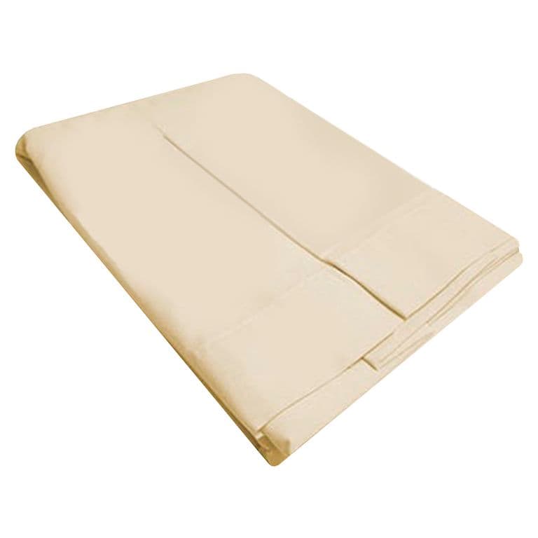 Faldon Liso 5 Pliegues King Crudo 200 Hilos