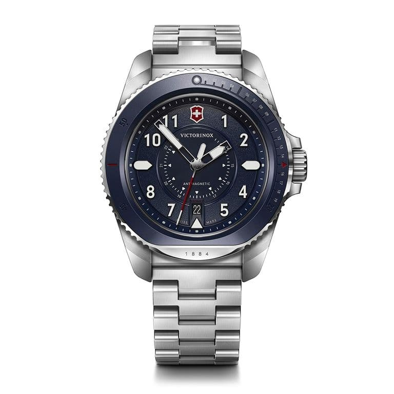 Reloj Journey 1884 dial azul correa acero inox Azul L