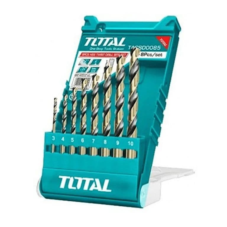 Set Juego Brocas Para Metal 8 Piezas