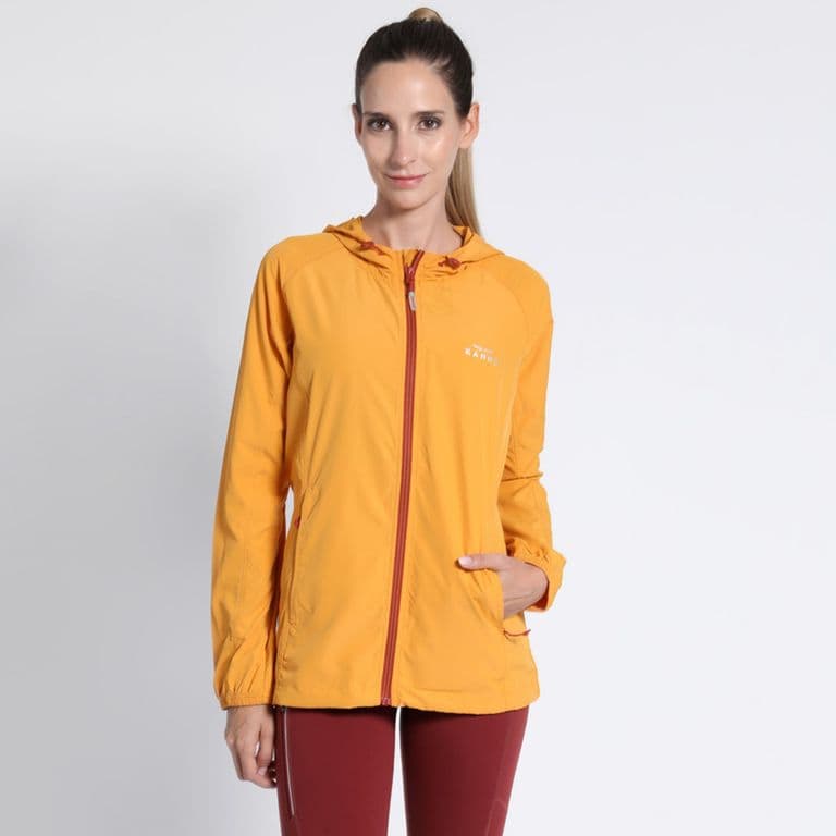 Cortaviento Active Wind Mujer Amarillo S