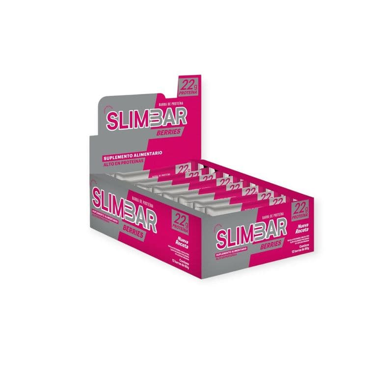 Box de 12 Barras de proteina - 22gr de proteina -Berries