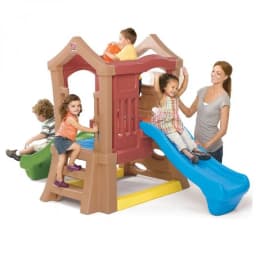 Casa de Juego Infantil con Doble Resbalin