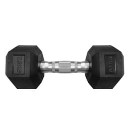 Mancuerna Hexagonal 7.5 Kg Negro