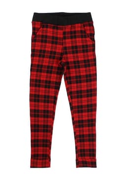 Leggins kids nina escocesa stronger 299 Rojo 6