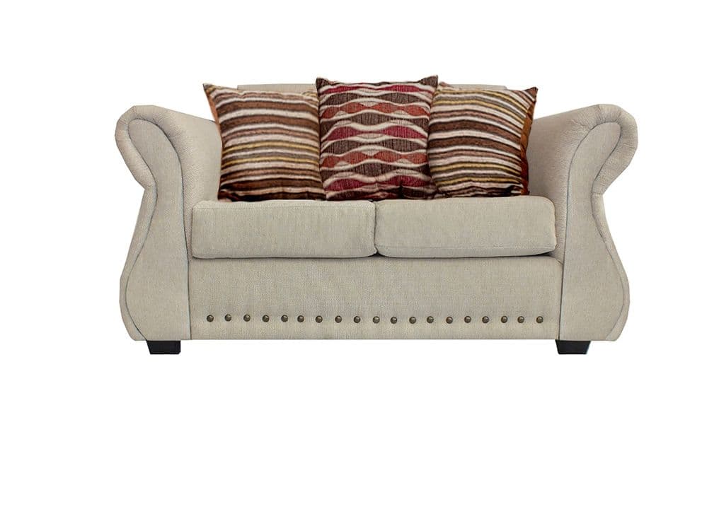 Sofa Roma 2C Tela Beige