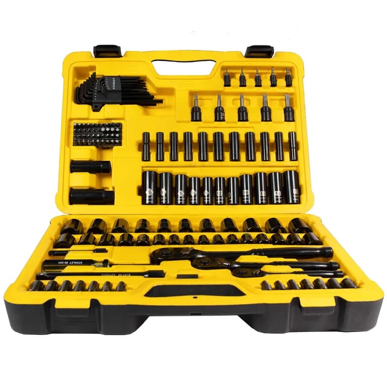 Set Mecanico 150 Pzas 1/4', 1/2', 3/8' STMT75071-LA