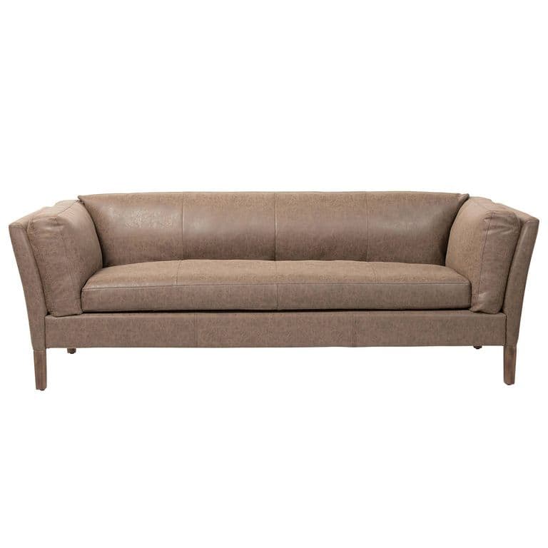 Sofa Mei Grande cafe oscuro 67x207x82