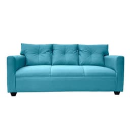 SOFA MATEO CHENILLE PATA PLASTICA 3C Turquesa