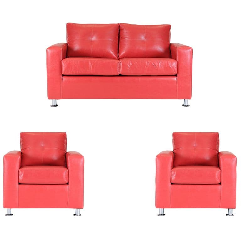 Living George 211 Cuero PU Rojo