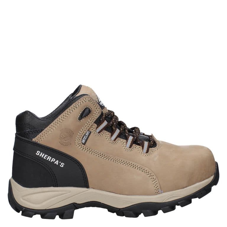Zapato de Seguridad Hombre Marron claro Cafe 45