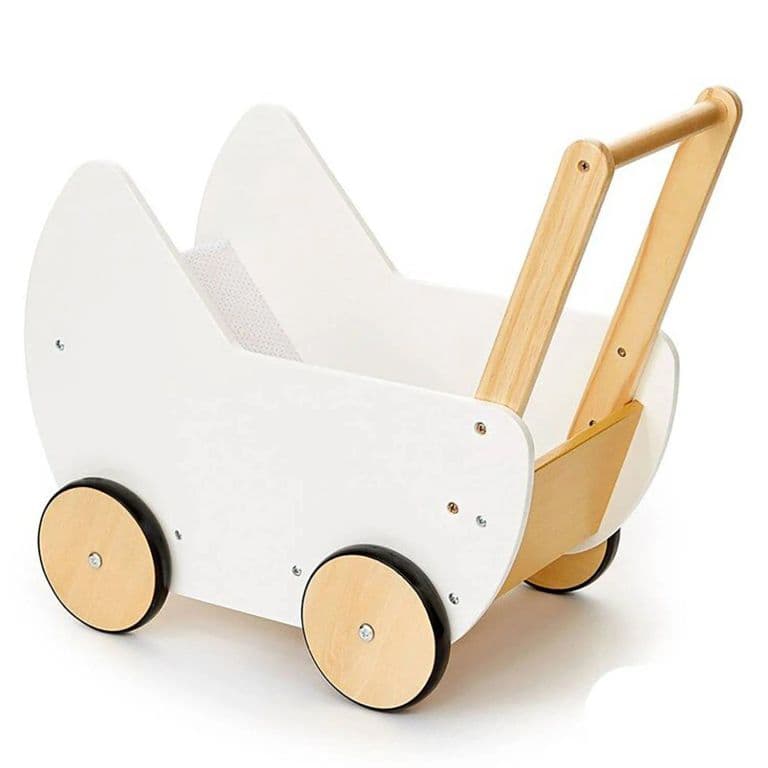 COCHE MUNECA MADERA