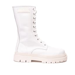 Bota Cuero Samurai Blanca Blanco 39