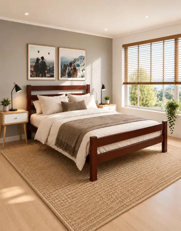 Cama De Madera Lanin 2 Pl - Marron