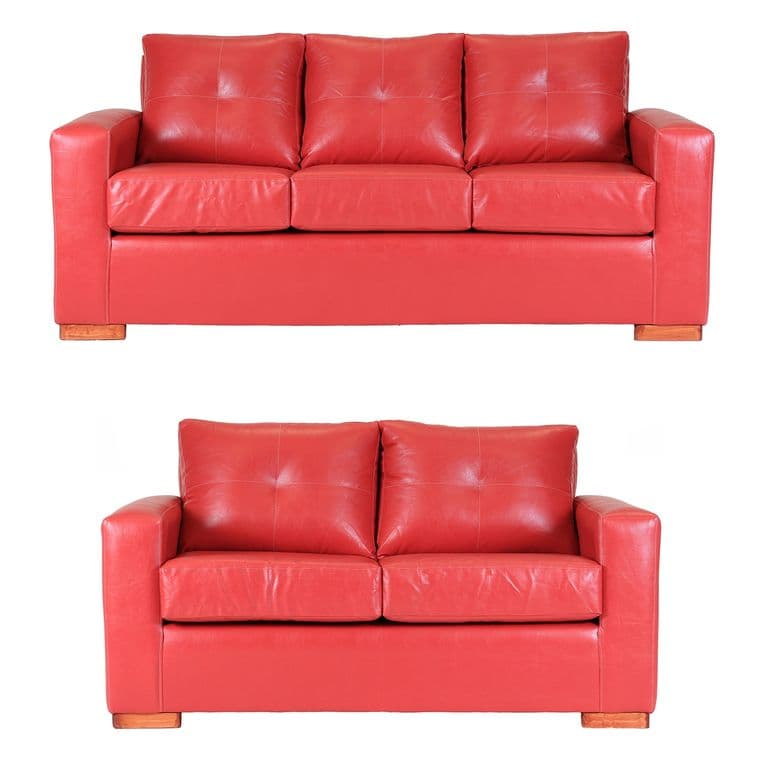 Living Franco 32 Cuero PU Rojo