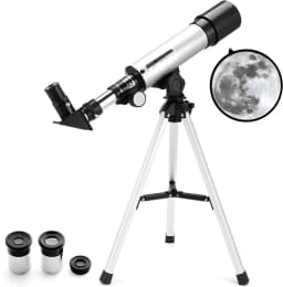 Telescopio Astronomico Monocular Ninos Principiantes Tripode Zoom 90x
