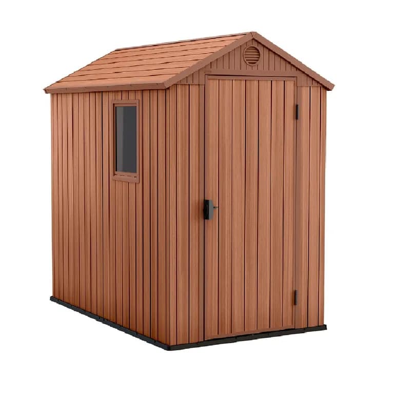 Bodega De Jardin Darwin 4x6 - 205x184x126 Cm - Marron