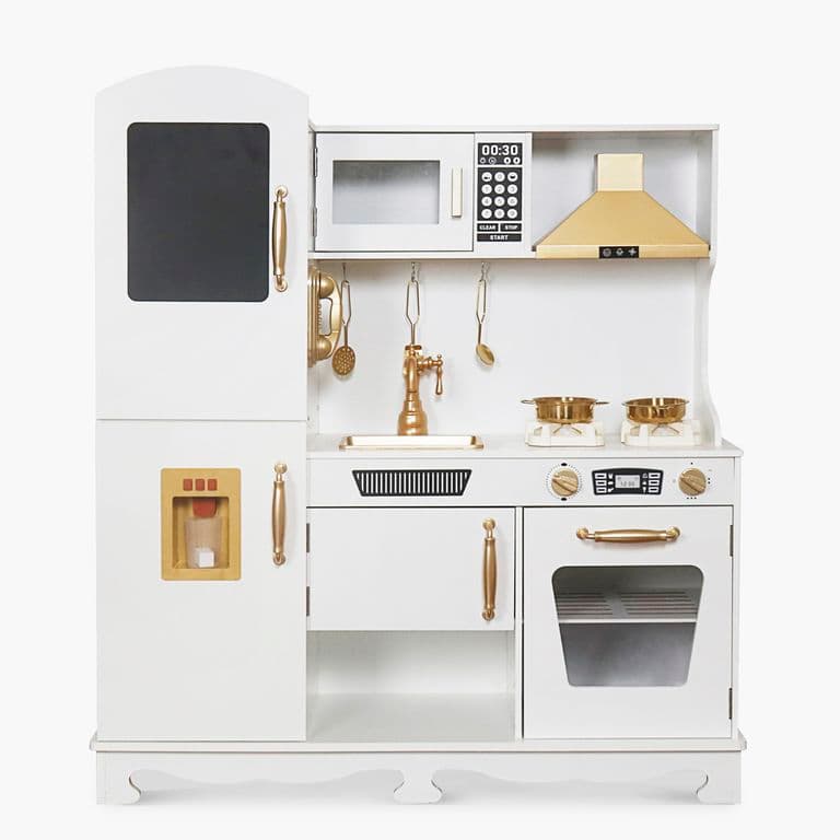Cocina Infantil de Madera Eloisa Blanco Form