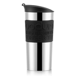 Prensa Francesa de Viaje 0,35 L  Cafetera portatil doble pared, acero inoxidable