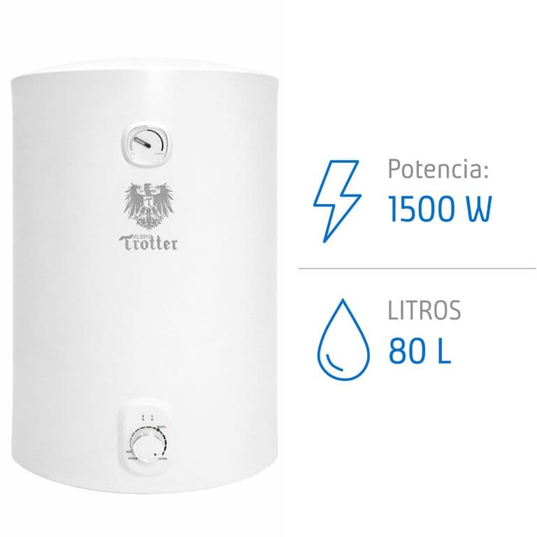 Termo Electrico 80 Litros 1,5 kW