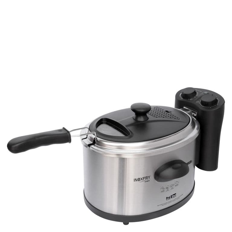 Freidora Electrica 2000W Fe-4000 Inox